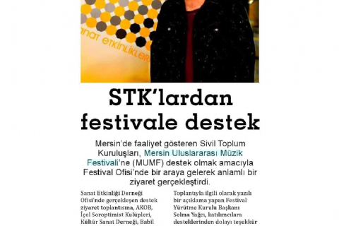 16. Mersin Uluslararası Müzik Festivali