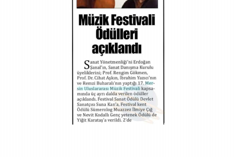 17. Mersin Uluslararası Müzik Festivali