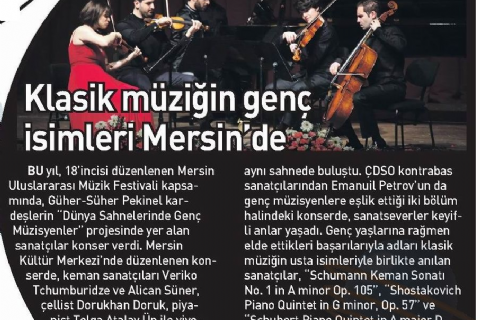 18. Mersin Uluslararası Müzik Festivali