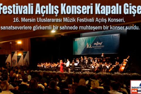 Festivali Açılış Konseri Kapalı Gişe