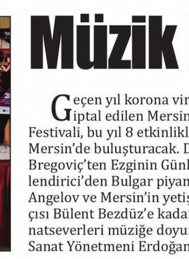 19. Mersin Uluslararası Müzik Festivali