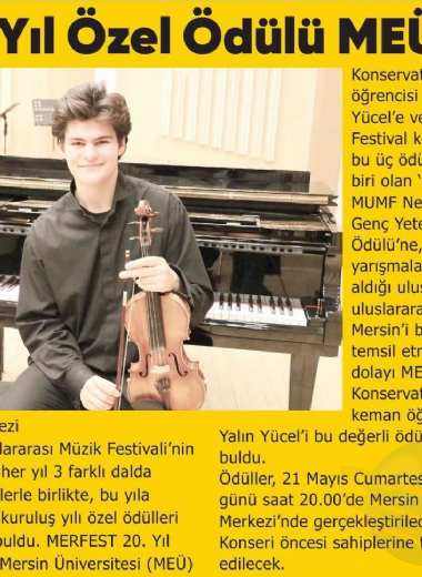 20. Mersin Uluslararası Müzik Festivali