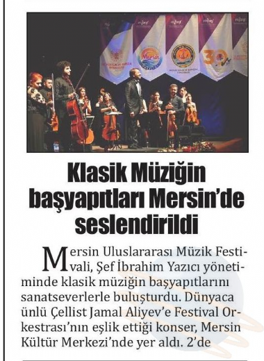 20. Mersin Uluslararası Müzik Festivali