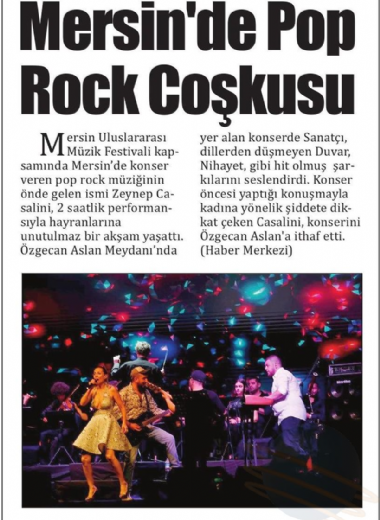 20. Mersin Uluslararası Müzik Festivali