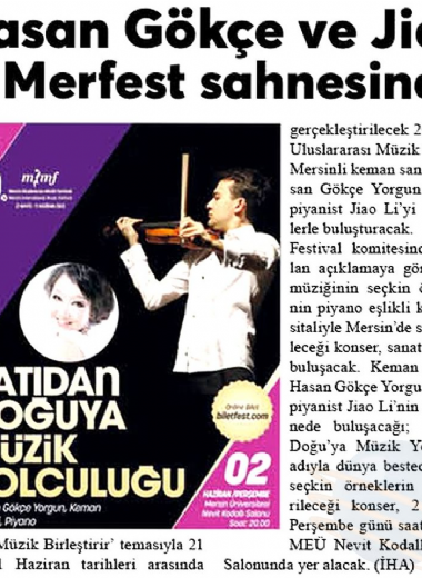 20. Mersin Uluslararası Müzik Festivali