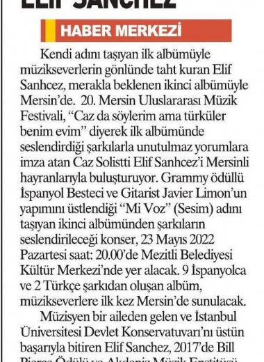 20. Mersin Uluslararası Müzik Festivali